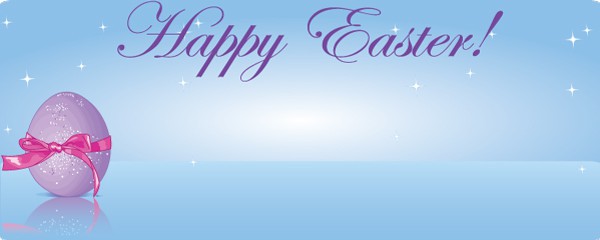Happy Easter BunnyPersonalised Banner