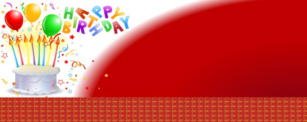 Happy 18th Birthday Cake & Balloons Design