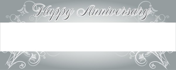 Happy Silver Anniversary Floral Design