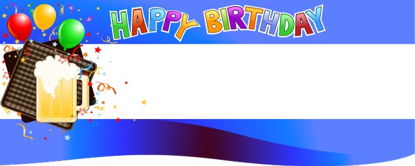 Happy 30th Birthday Beer Mug Design