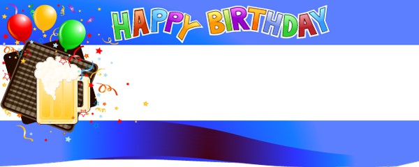 Happy 70th Birthday Beer Mug Design