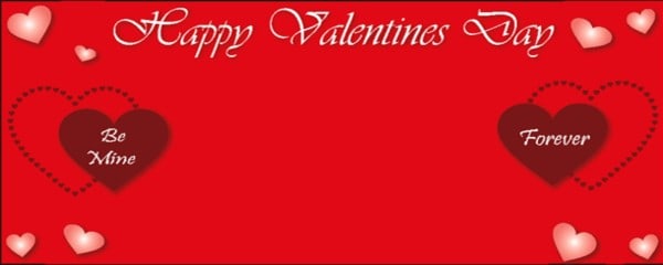 Happy Valentines Day Be Mine Forever Heart