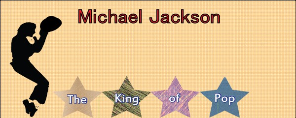 Michael Jackson Five Stars Design