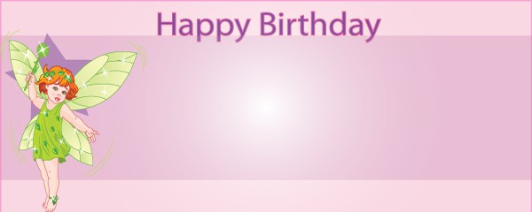 Princess Purple Star Design - Personalised Banners