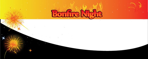 Bonfire Night In Flames Design