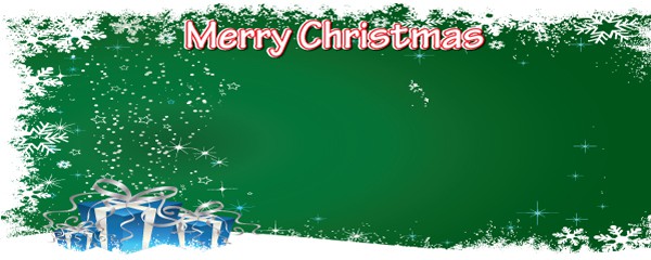 Merry Christmas and Presents Design