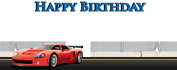 Birthday In The Fast Lane Design