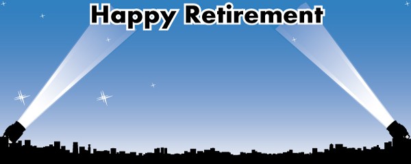 Happy Retirement Sky's The Limit Design