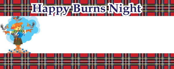 Burns Night Scottish Scarecrow Design