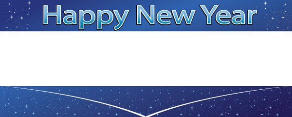 New Year Stars Design