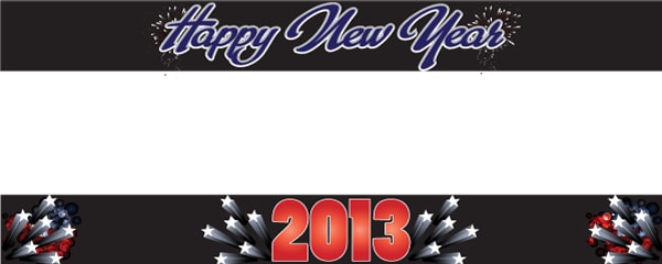 Fade to Black New Years Design
