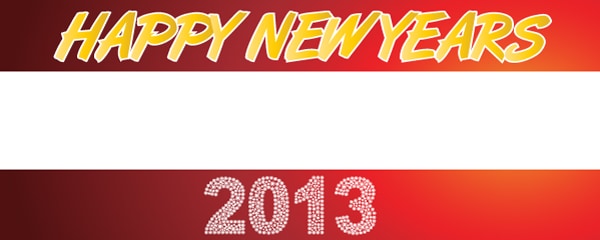 New Years Shimmering Stars Design