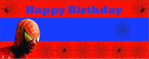 Boys Spiderman Red and Blue