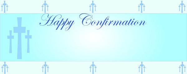 Blue Star Design Personalised Banner