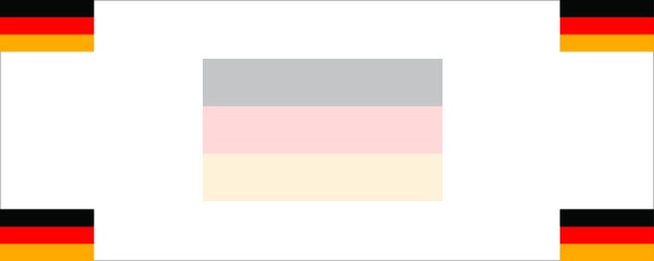 German Flags White Background 