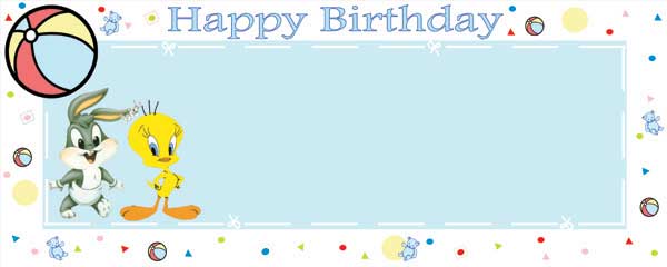 Looney Tunes Blue Birthday 