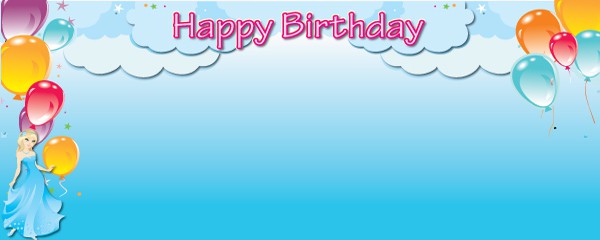 Happy Birthday Princess Dream Design