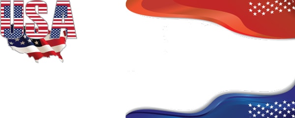 USA Map and Colours Design
