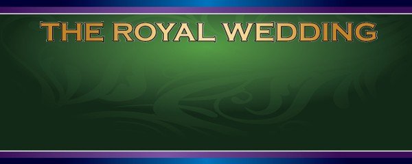The Royal Wedding Green Floral Design