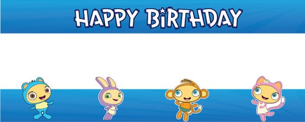 Birthday Waybuloo's Traditional Design