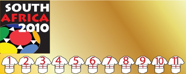 World Cup 2010 England Team Design