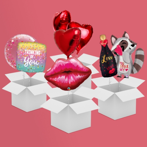 Valentine's Day Balloon In A Box