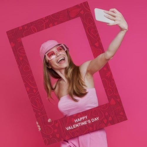 Valentine's Day Photo Props & Backdrops