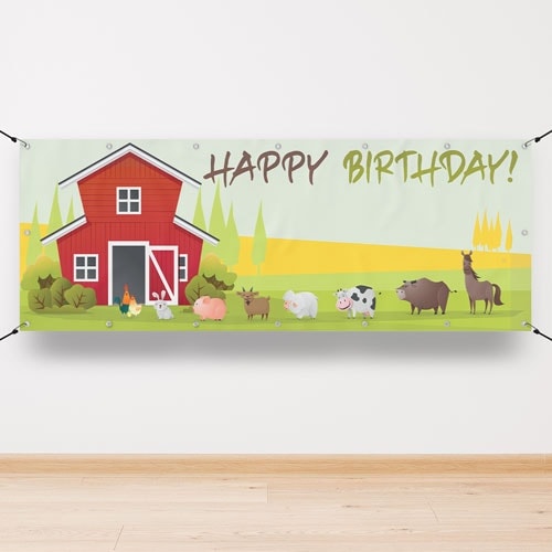 Animal Personalised Banners