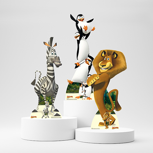 Madagascar Lifesize Cardboard Cutouts