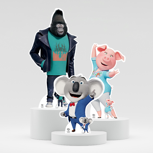 Sing Lifesize Cardboard Cutouts