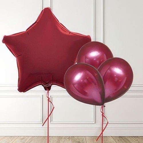 Burgundy Balloons