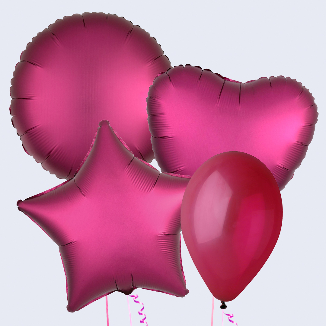 Burgundy Balloons