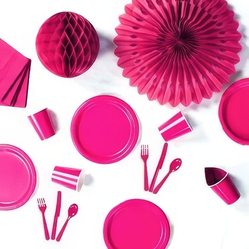 Burgundy Party Supplies