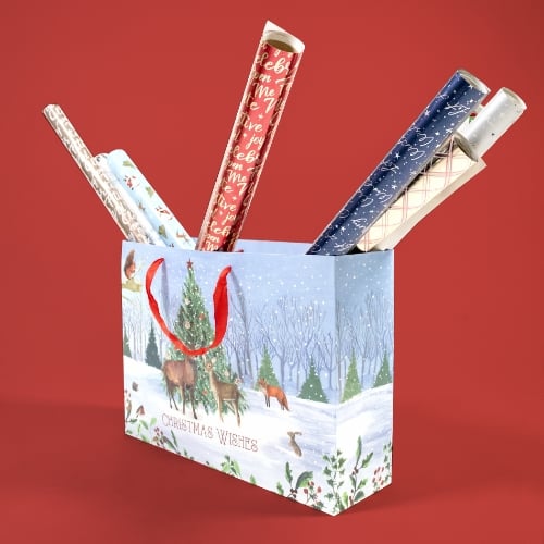 Christmas Wrapping Paper & Gift Bags