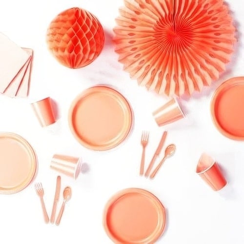 Coral Party Supplies