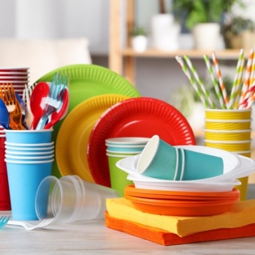 Plain Colour Party Supplies