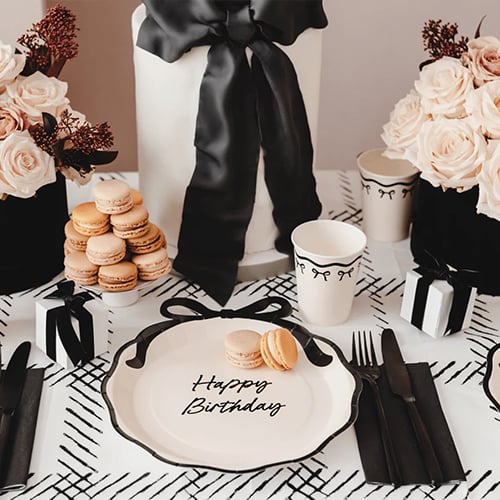 Elegant Milestone Birthday Party Supplies
