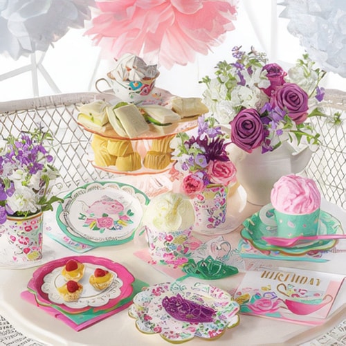 Floral Tea Party