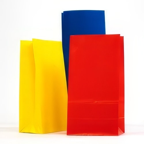 Plain Colour Party Bags