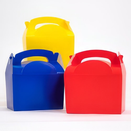 Plain Colour Party Boxes