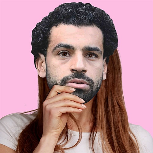 Sports Celebrity Cardboard Face Masks