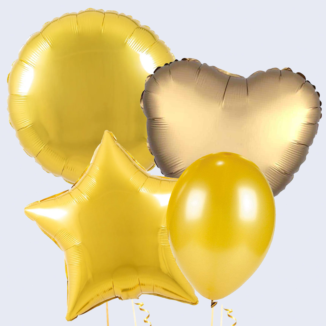 Gold Balloons