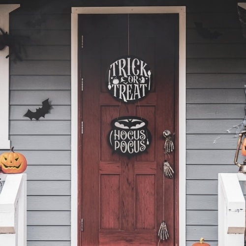 Luxury Halloween Signage