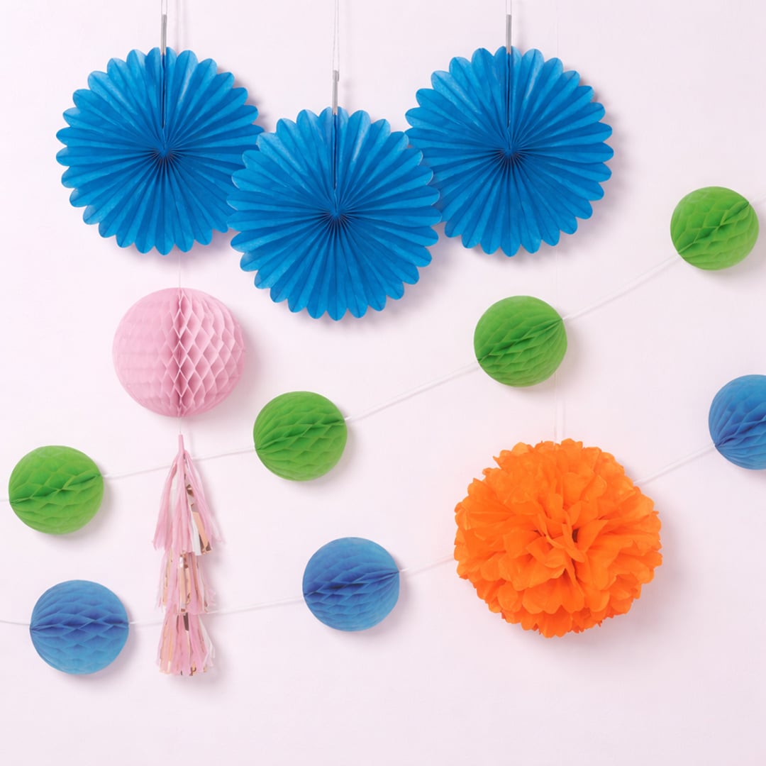 Plain Colour Hanging Decorations