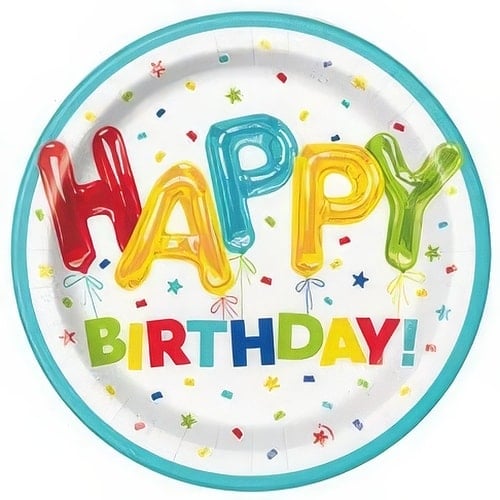 Happy Balloon Birthday Party Supplies