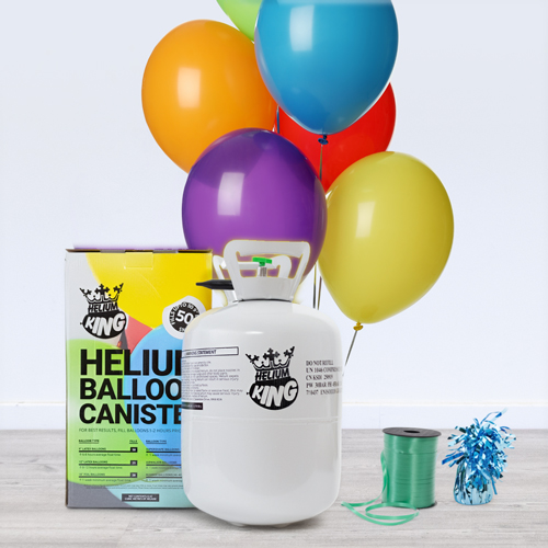 Helium Gas Canisters and Packages Sale