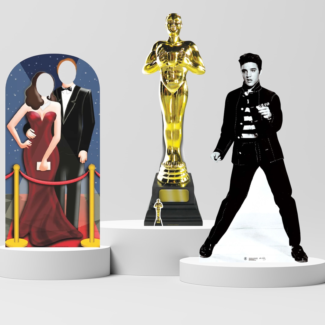 Hollywood Old Film Stars Lifesize Cardboard Cutouts
