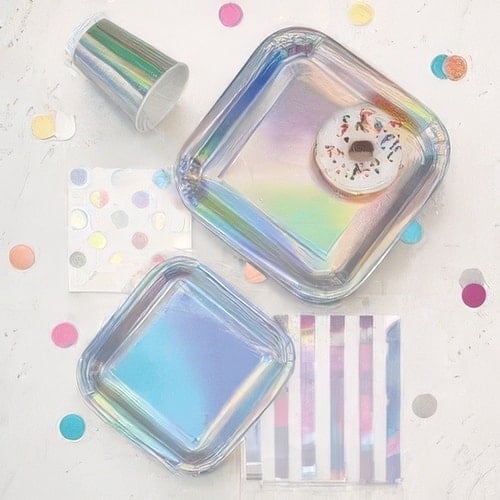 Iridescent Party Supplies