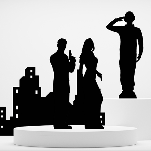 Silhouette Lifesize Cardboard Cutouts