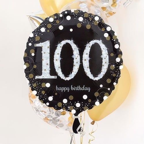 100th Birthday Balloons